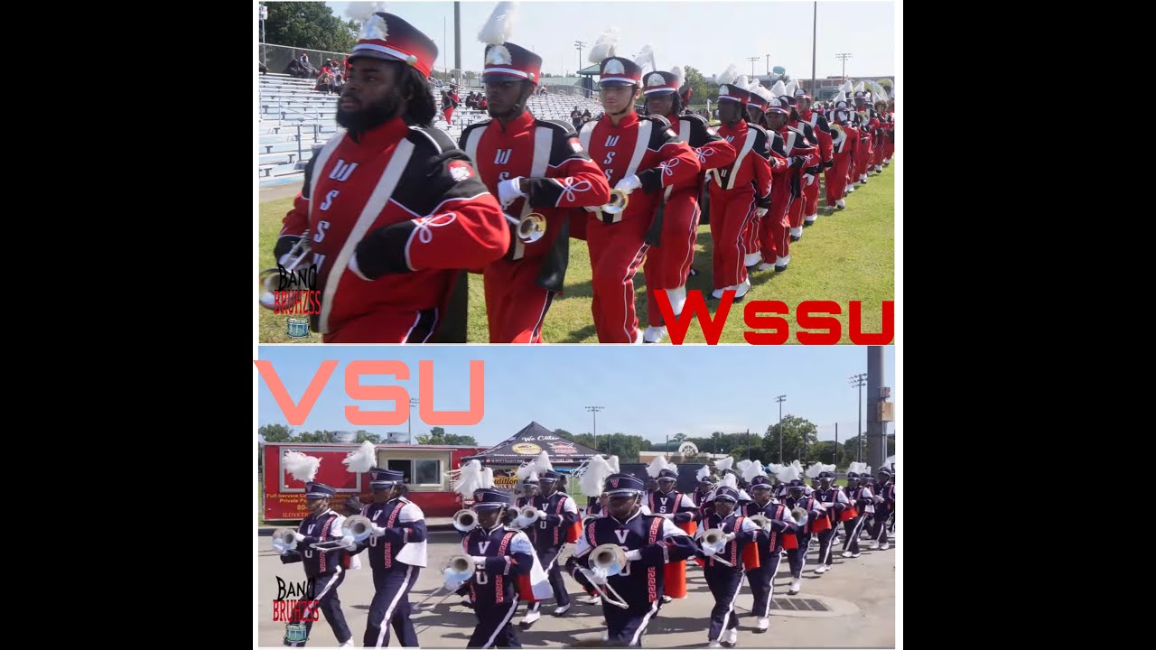 Virginia State & Winston Salem State  Marching IN 2024