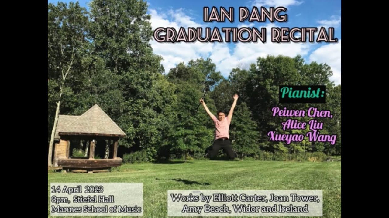 2023 IAN PANG Clarinet Graduation Recital (Highlight)