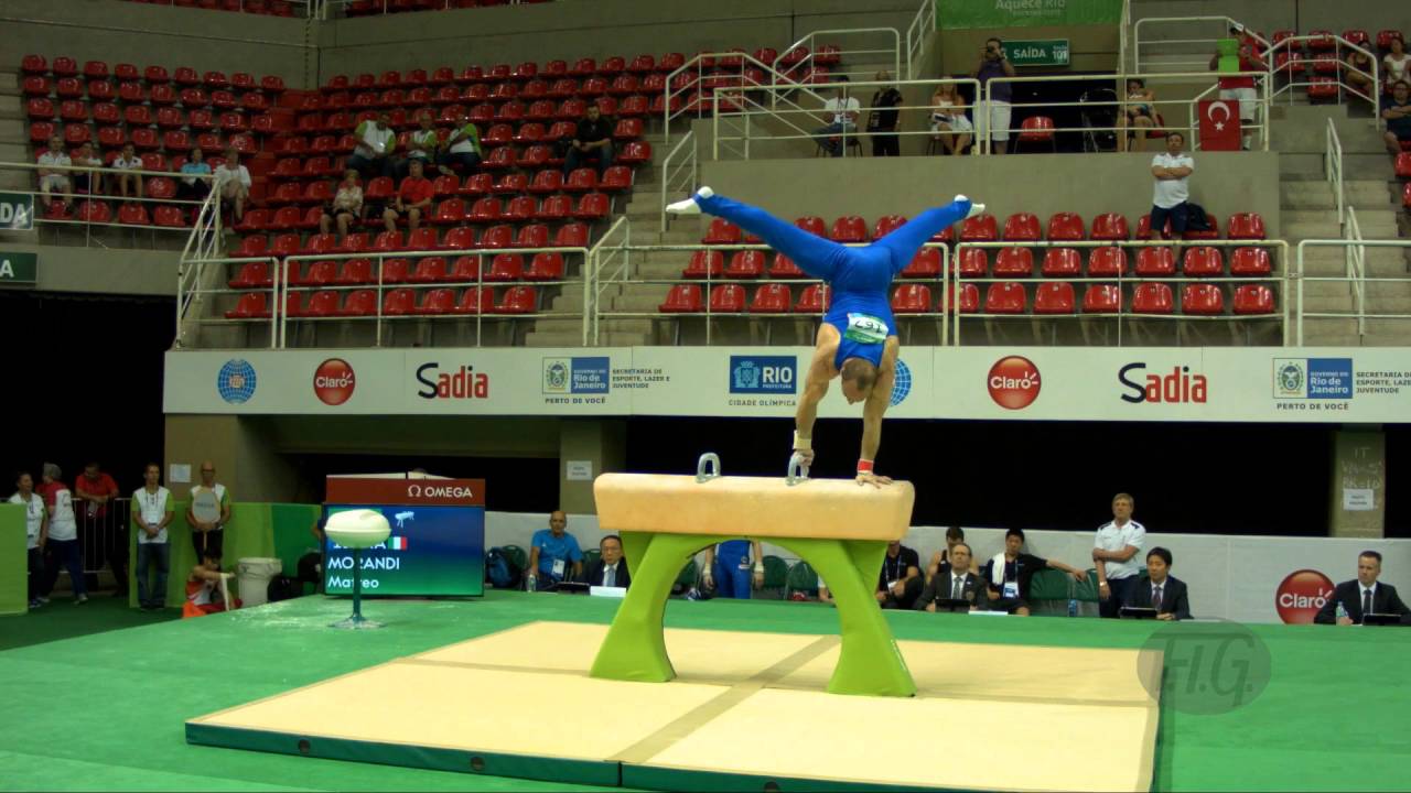MORANDI Matteo (ITA) - 2016 Olympic Test Event, Rio (BRA) - Qualifications Pommel Horse