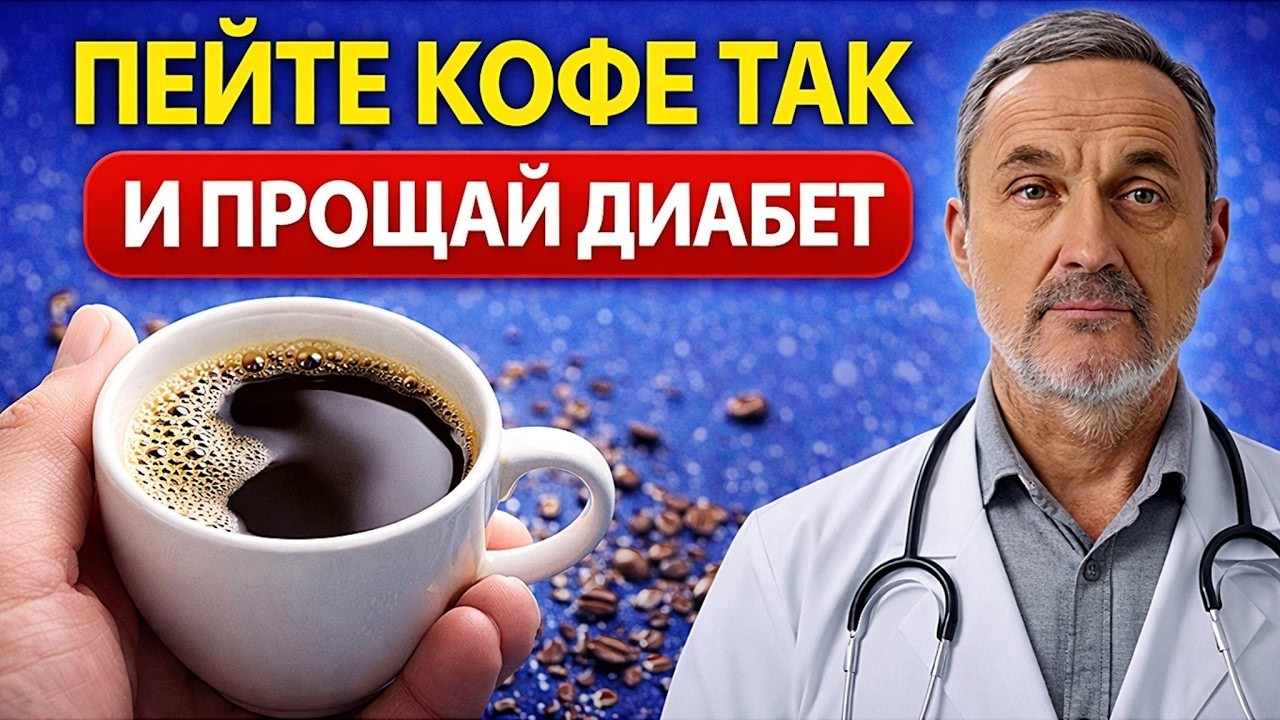Пожилые, пейте кофе только так! Сахар упадет сам собой: 5 правил врача