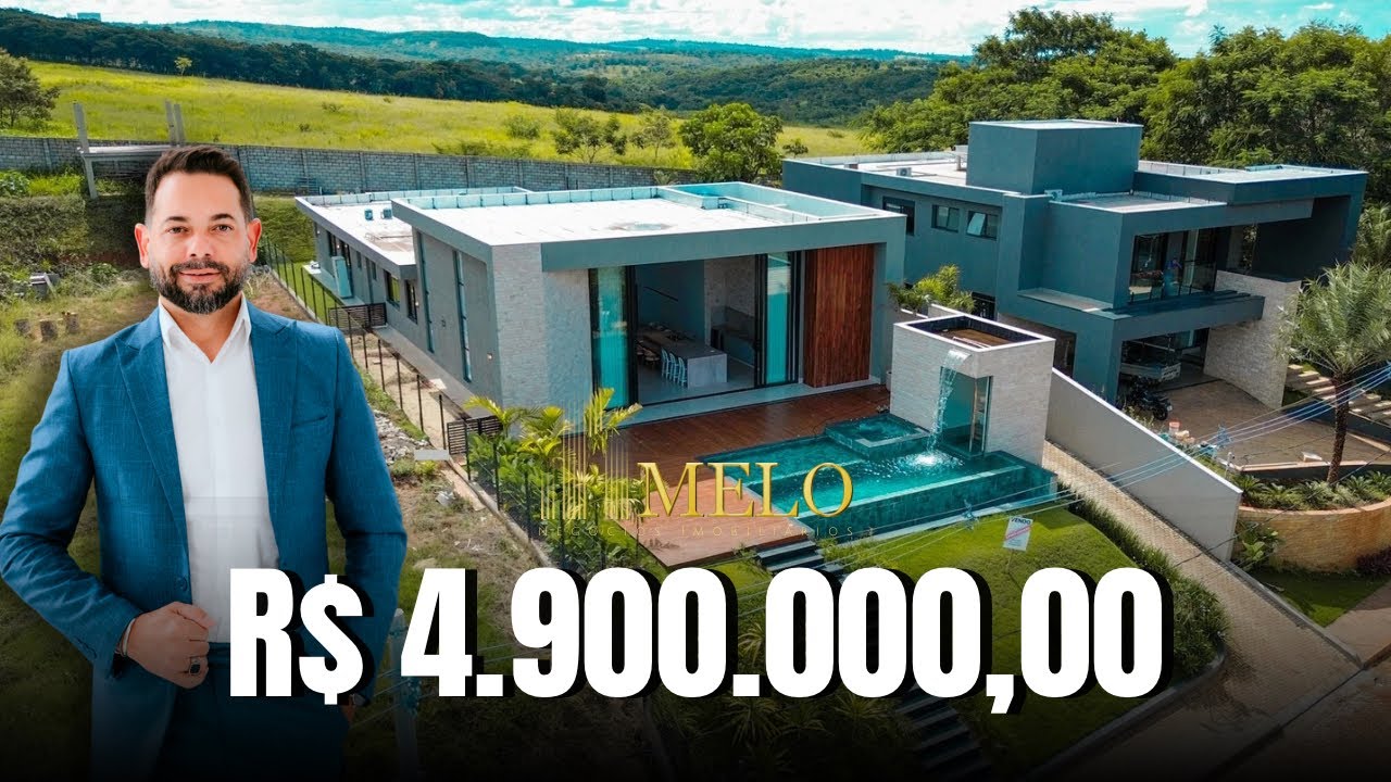 💎Casa Alto Padrão para venda no condomínio Condados da Lagoa