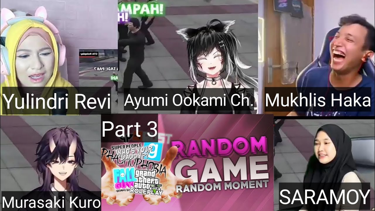 Reaction Mashup Milyhya Random Game Random Moment Part 3
