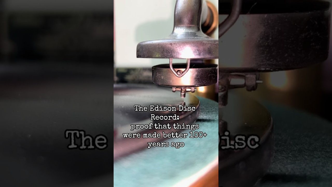 #78rpm #thomasedison #phonograph #technology