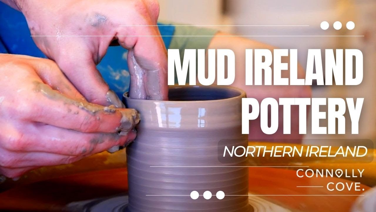 Mud Ireland Pottery | Как сделать глиняную посуду | Мастер-класс по гончарному делу | Северная Ир...