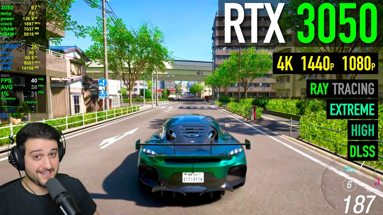 RTX 3050 &mdash; Forza Horizon 6 &mdash; Даже 4K играбельно!! 🤯