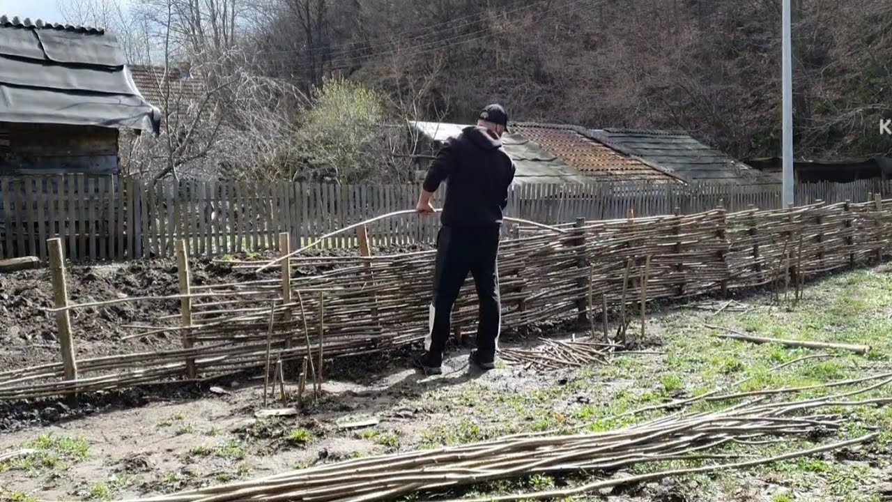 Pletena ograda Wicker fence