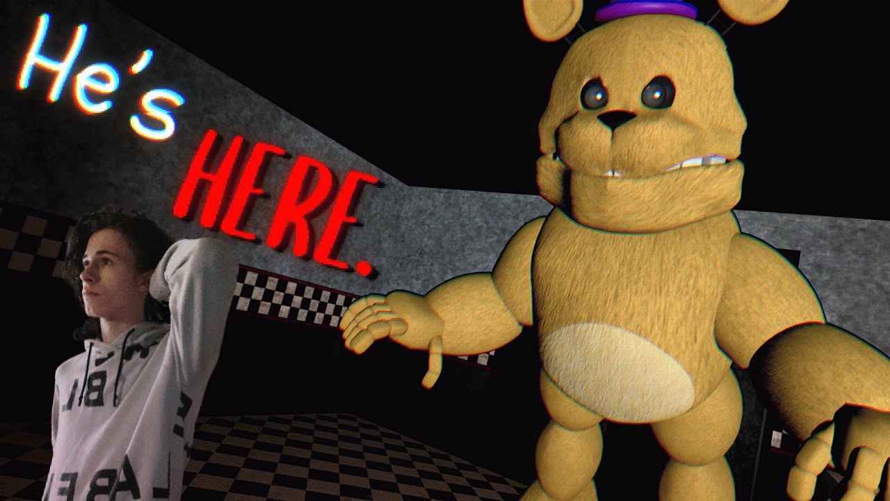 this fredbear runs on an engine and im horrified