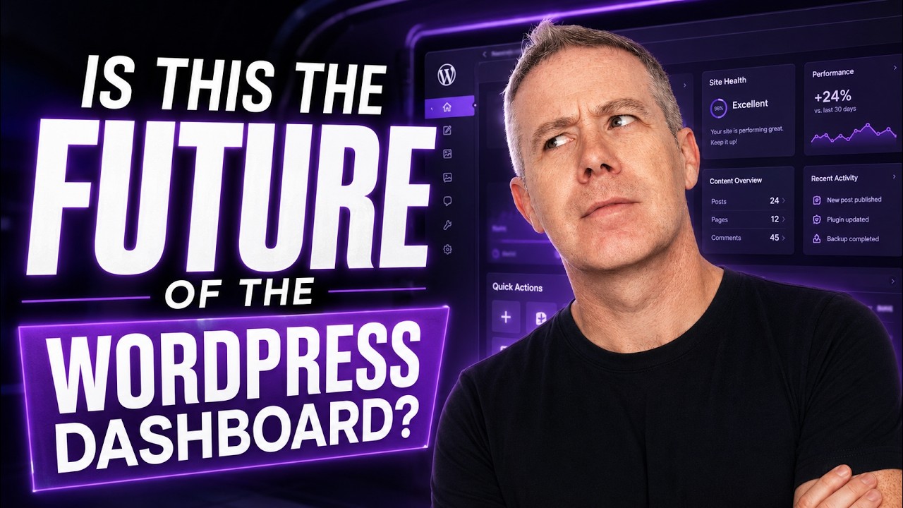 Is This The Future Of The WordPress Dashboard?