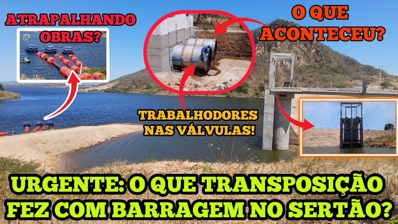 SERÁ QUE AS OBRAS DA BARRAGEM ENG. ÁVIDOS NA TRANSPOSIÇÃO FORAM FINALIZADAS?