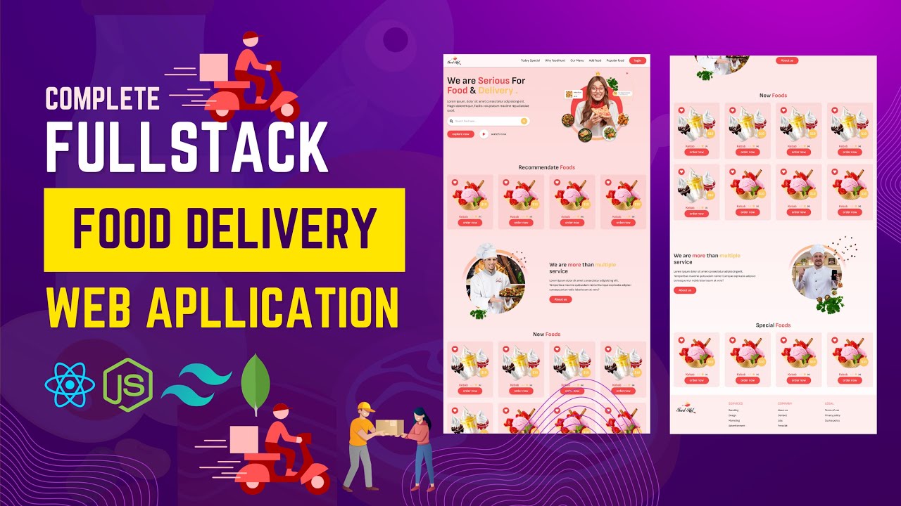 Mastering MERN:  Building a High-Performance MERN Stack Food Delivery App from Scratch Part 1
