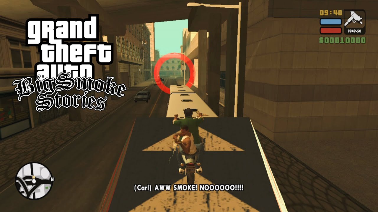 GTA San Andreas Big Smoke Stories Mission #4 - Just Business