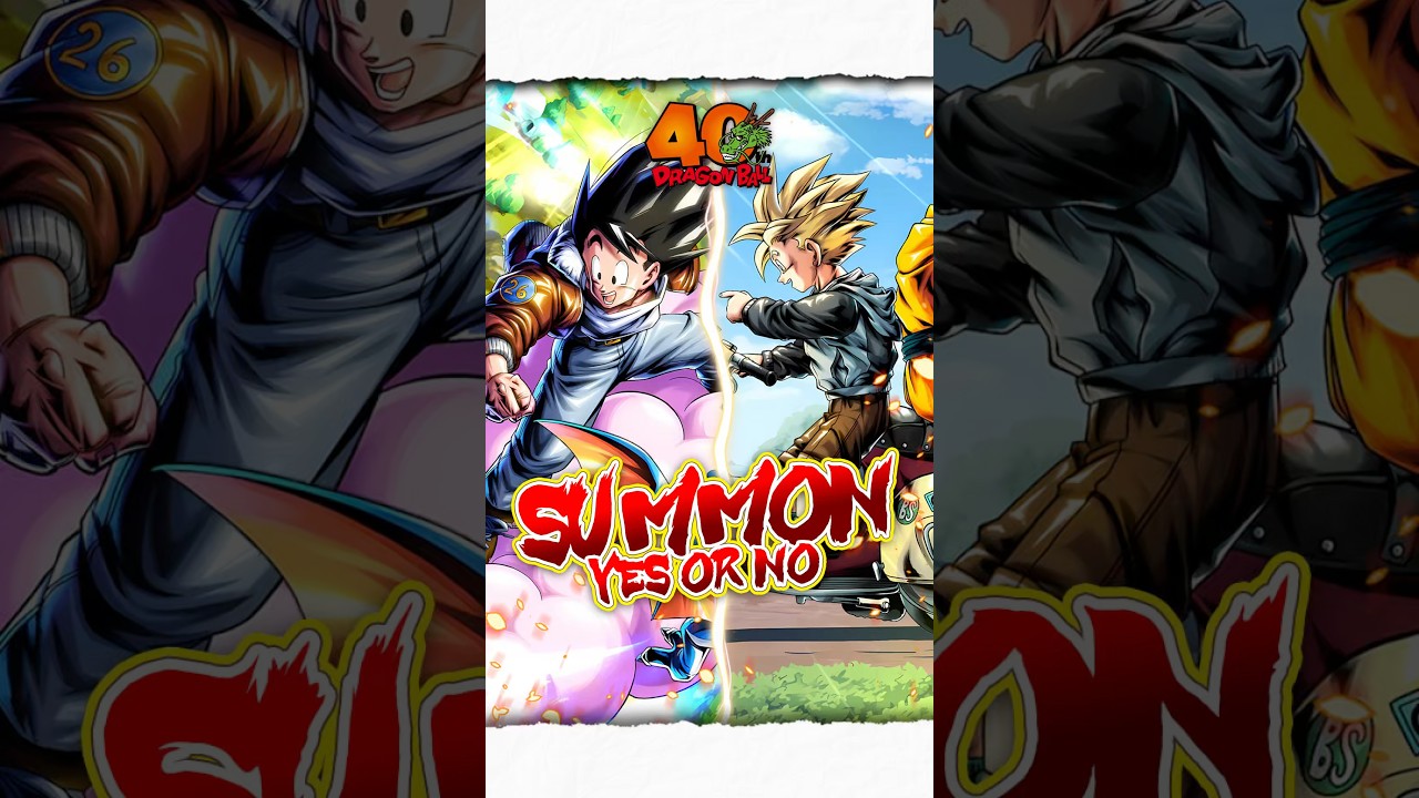SHOULD YOU SUMMON ON THE LIMITED 40TH ANNIVERSARY BANNER?? | Dragon Ball Legends