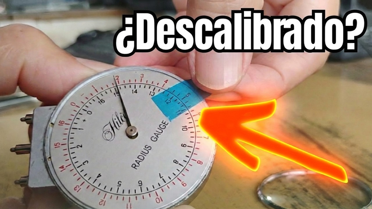 CÓMO AJUSTAR EL ESFEROMETRO.