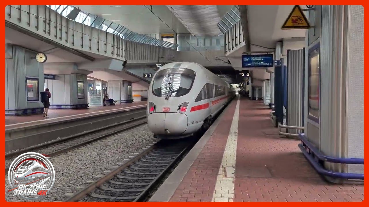 Flott unterwegs! Schnelle ICE T Einfahrt in Kassel-Wilhelmshöhe (BR 411)