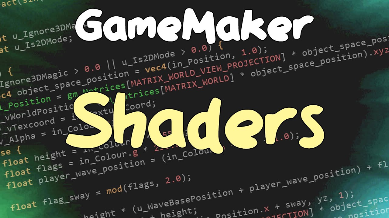An Introduction to Shaders in GameMaker