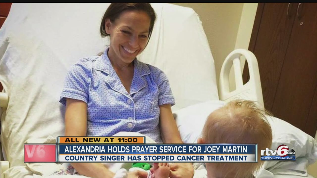 Alexandria holds prayer service for Joey Martin