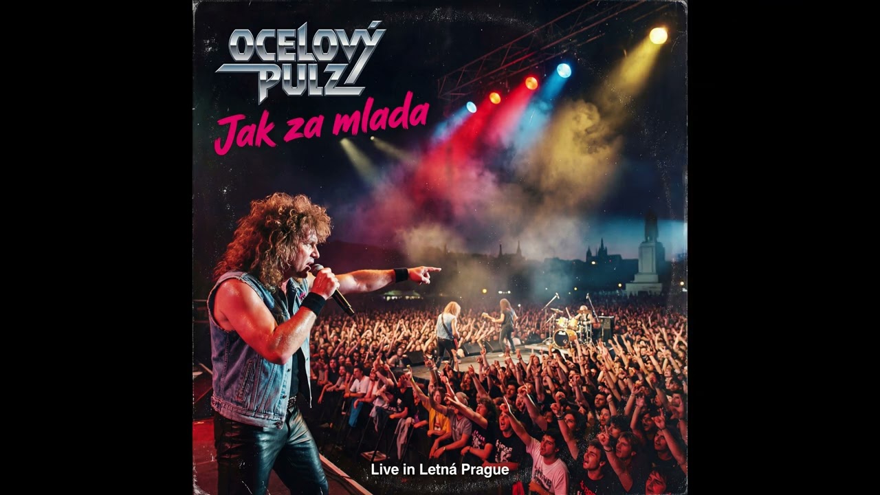 Jak za mlada (Olympic) – Ocelový Pulz | LIVE Praha Letná • 80s Arena Rock AI Cover
