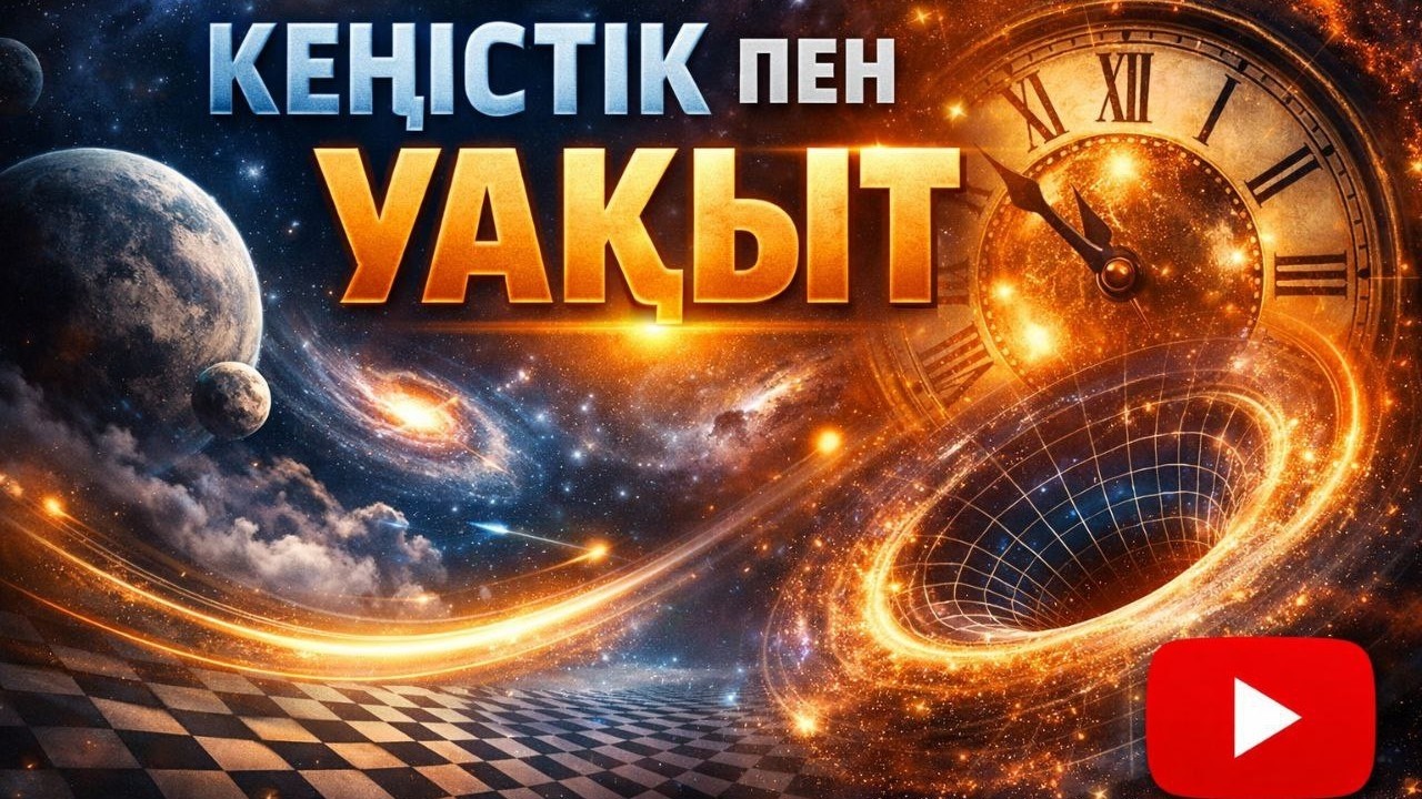 Кеңістік пен уақытты қалай түсінеміз? | ZERETRON
