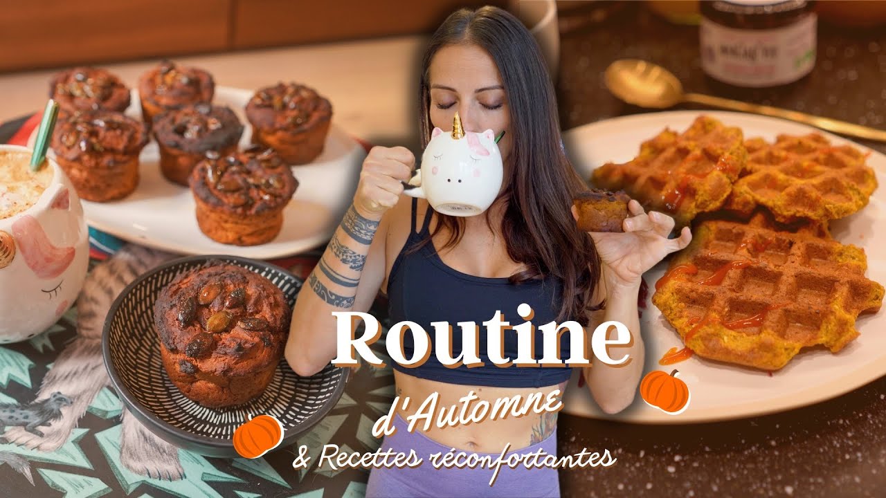 6 RECETTES PARFAITES POUR L’ AUTOMNE 🍁| Healthy, cosy et gourmandes (recettes vegan 🌱)