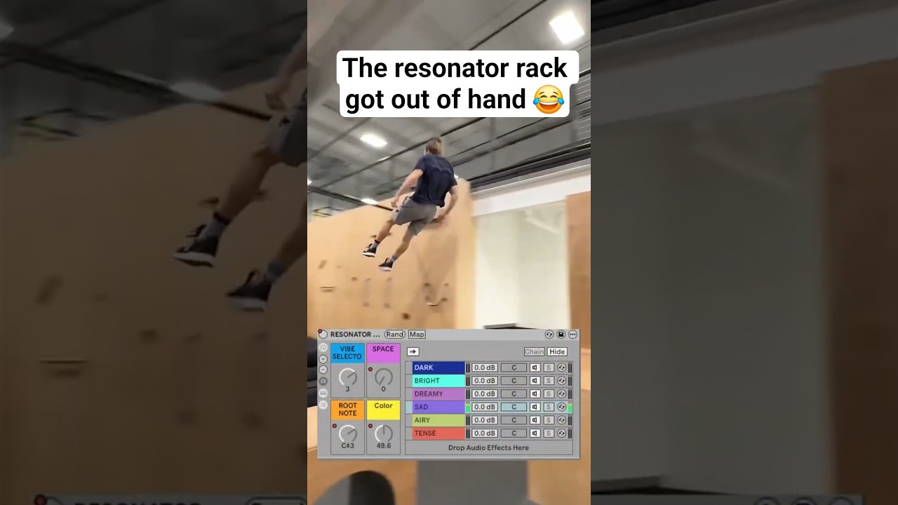 Crazy Ableton Resonator Rack Automation 🧪 (Sound Design Meme)