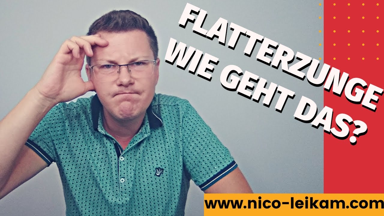 Flatterzunge | EINFACH erklärt | so geht es | so kannst du DIESE trainieren | Flatterzunge üben |