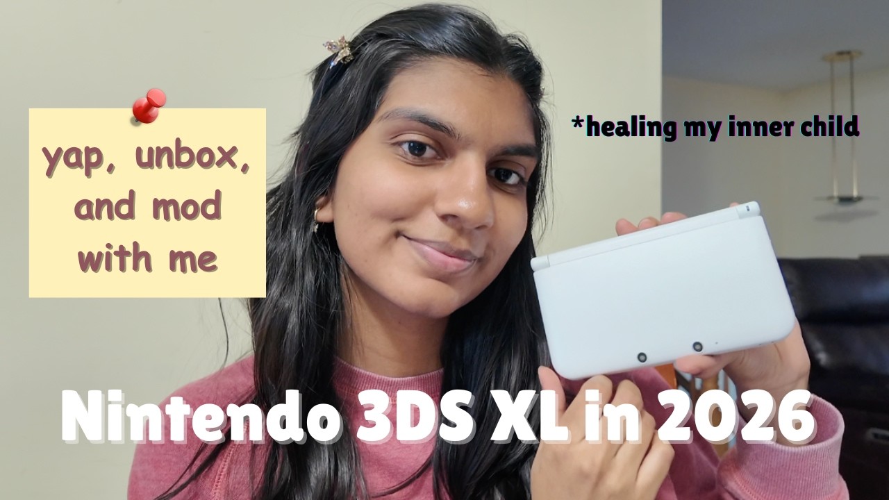 Nintendo 3DS XL Unboxing in 2026