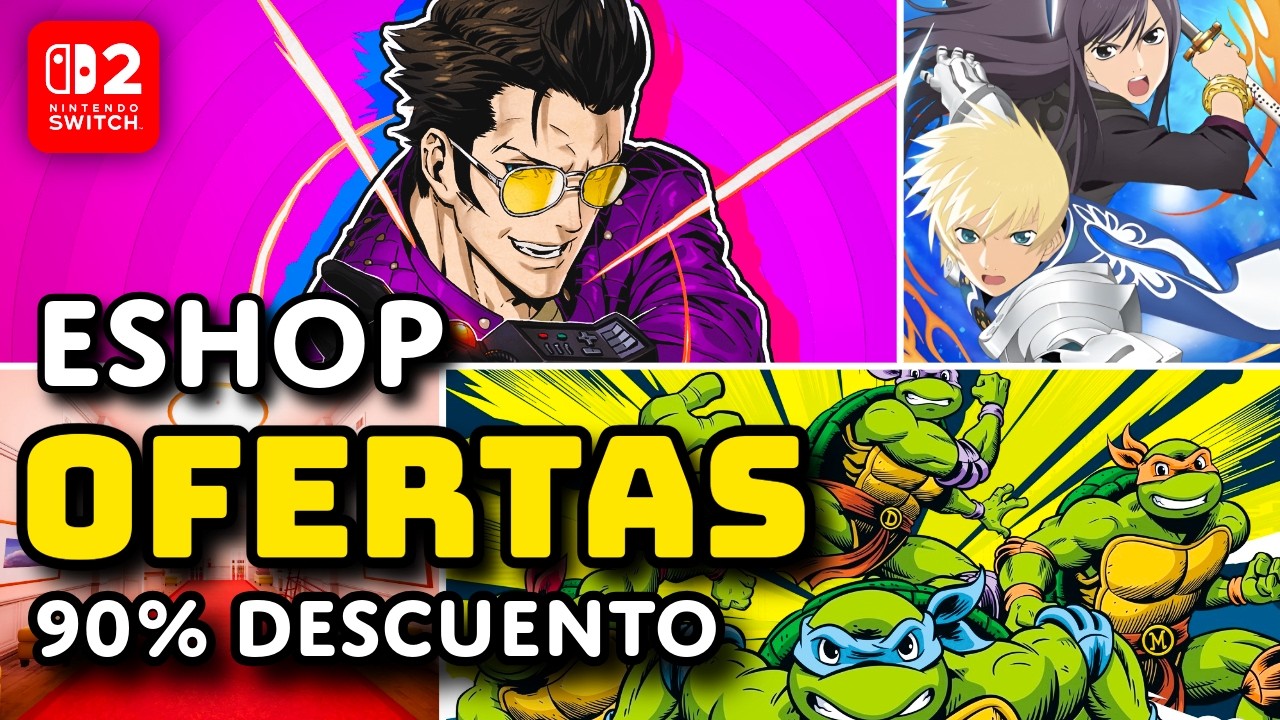 20 JUEGOS  A  MENOS DE 10 DOLARES / OFERTAS CON HASTA 90% de DESCUENTO en ESHOP de NINTENDO SWITCH.