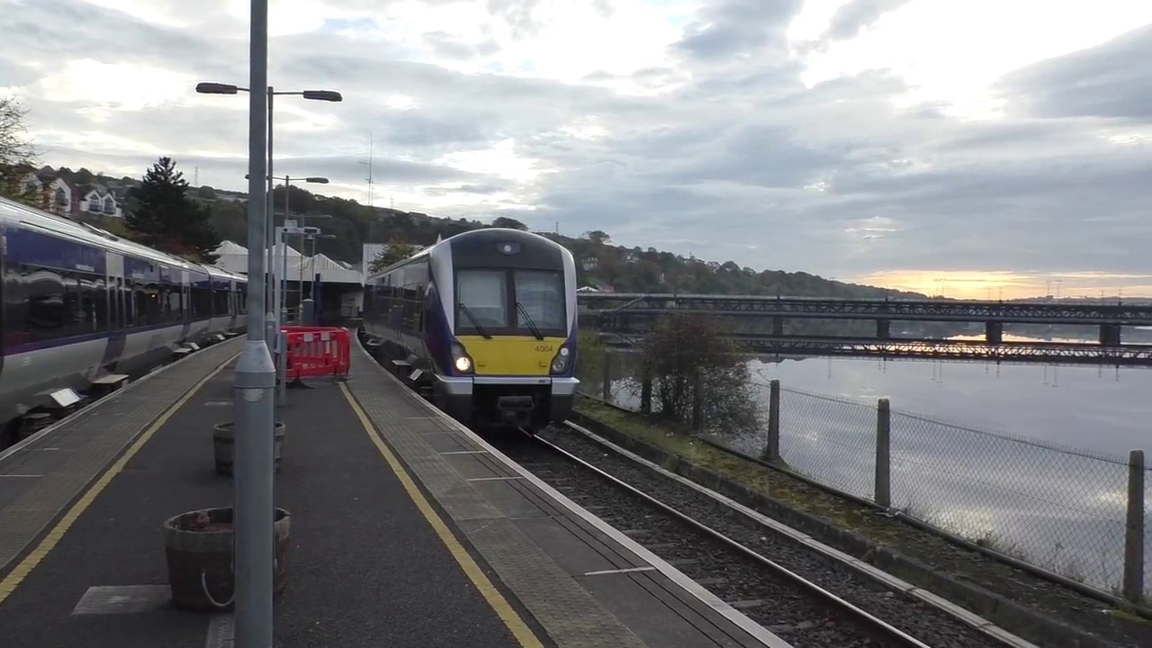 Translink NI Railways Class 4000 departing Derry - Londonderry