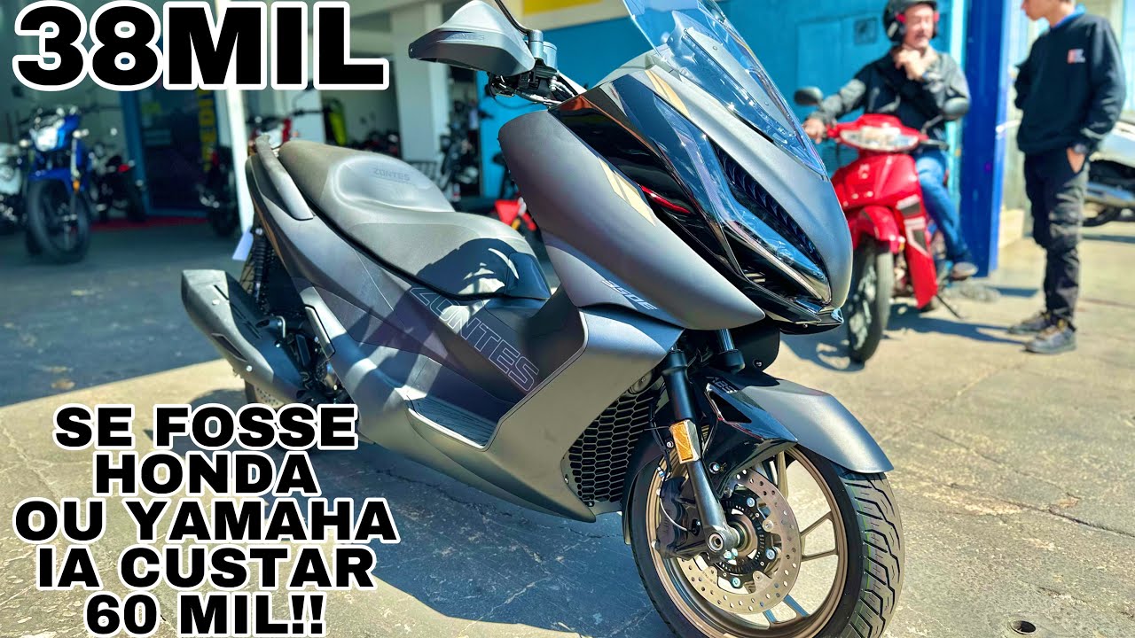 NOVA ZONTES 350E 2025 EM DETALHES | O MELHOR CUSTO BENEFÍCIO QUE TEMOS NO BRASIL!!!