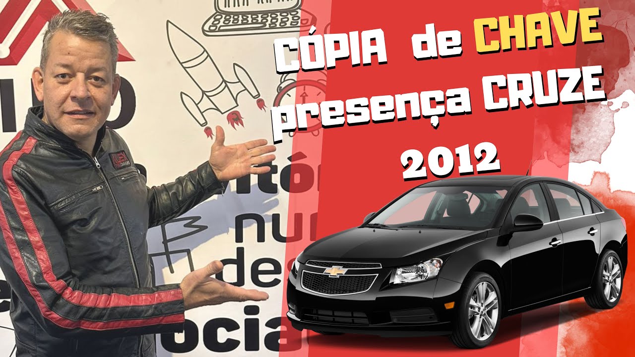 CÓPIA DE CHAVE CHEVROLET CRUZE 2012 