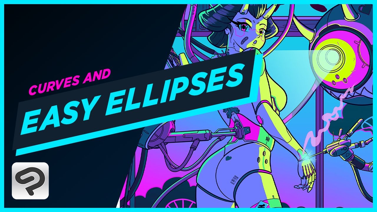 Easiest way to draw ellipses and circles