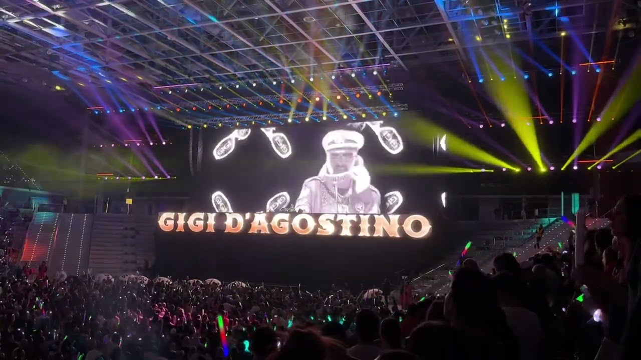 Only You - Gigi D'Agostino Live @ Inalpi Arena Torino 28/02/2025