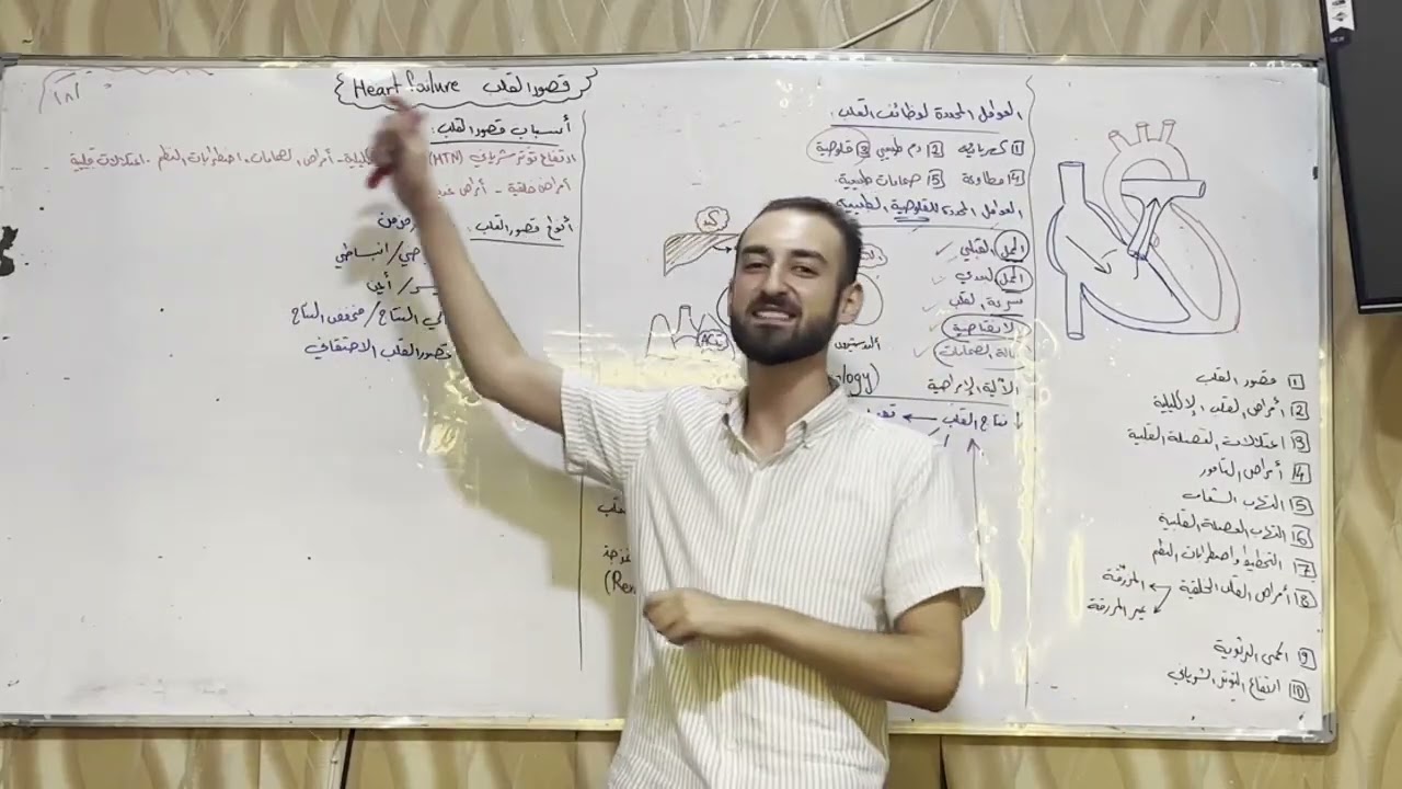 اسباب قصور القلب