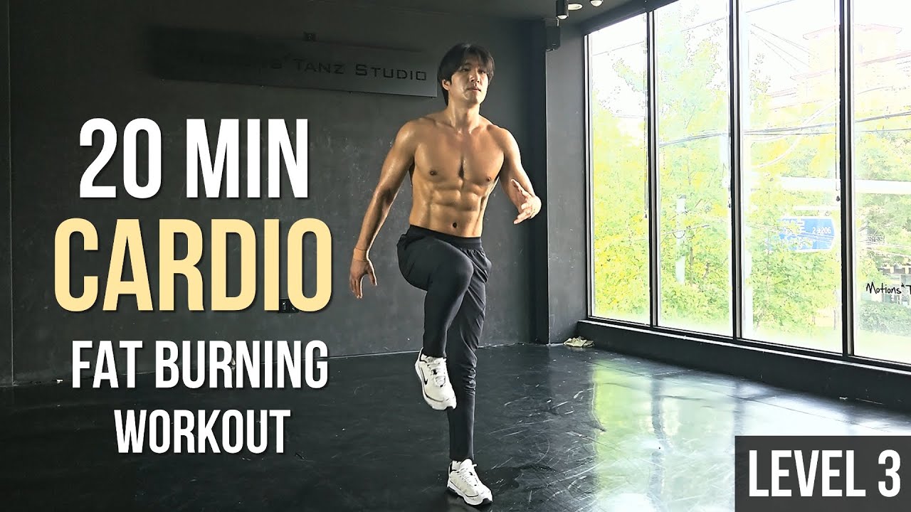 20-минутная кардио тренировка для сжигания жира (без оборудования) 20 Min FAT BURNING CARDIO Workout