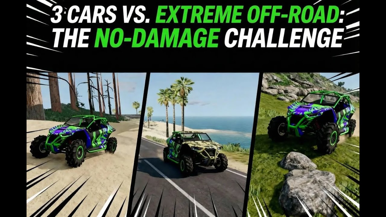 0% Destruction, 100% Skill: The Ultimate Off-Road Clean Run