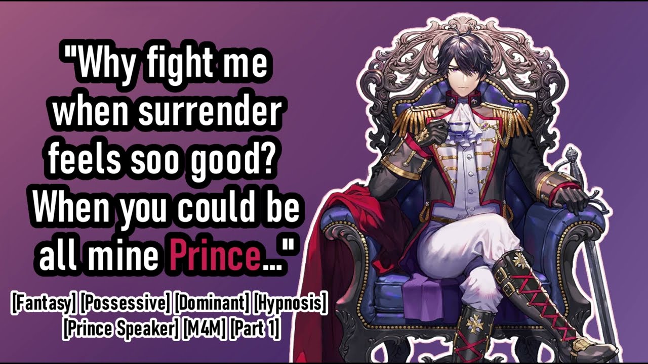 asmr yandere Prince brainwashes you hypnosis roleplay m4m