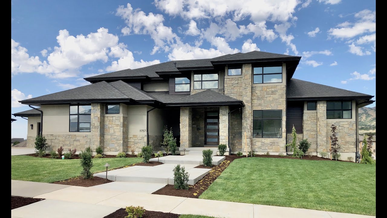 Tour The Timpani Model by Symphony Homes in Highland, UT -Facebook Live video -unedited 7 bed 5 bath