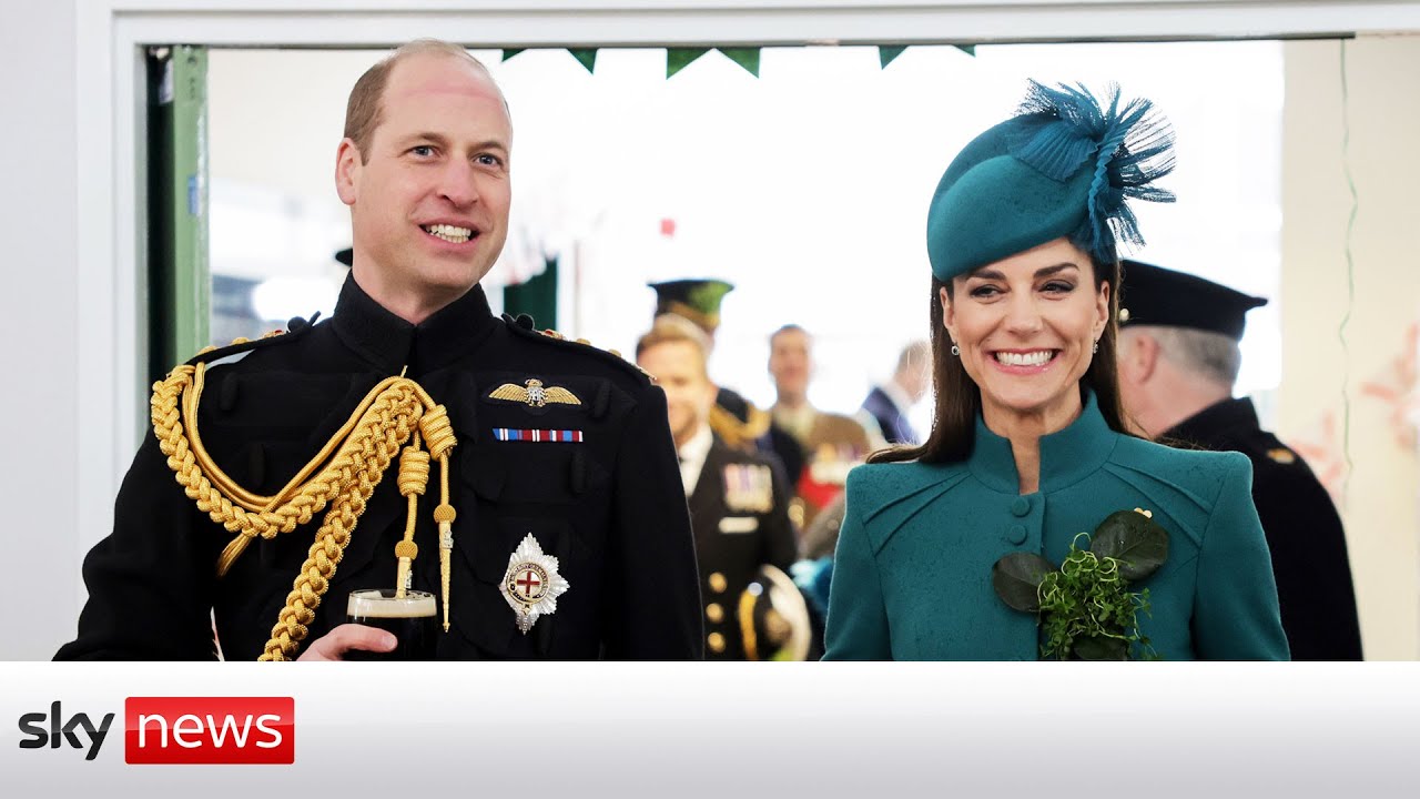 Kate takes over as Colonel of the Irish Guards