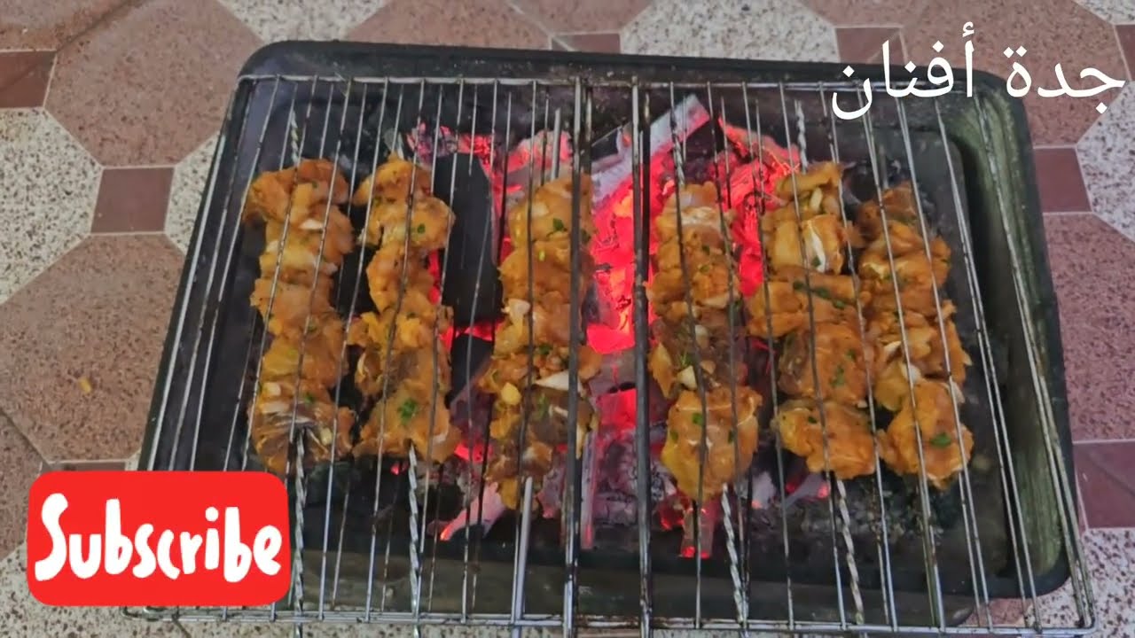 شواء لذيذ 😋🐳بسمك القرش Roukan 💯👍👌