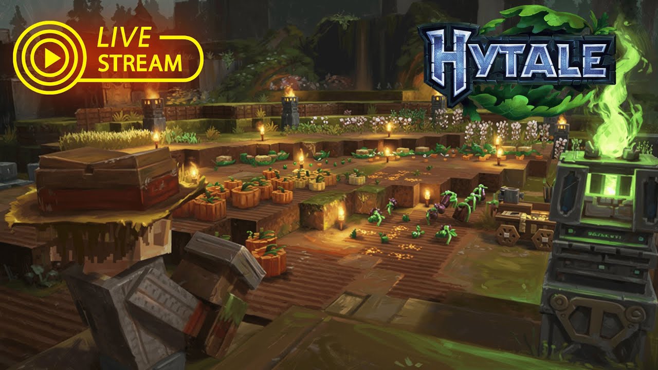 (Vertical) Hytale is FINALLY OUT! 🔴 Live Gameplay + Cozy Chat
