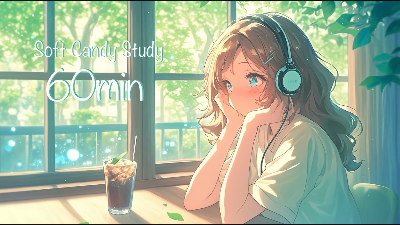 Soft Candy Study – Cute Kawaii Chill Pop/Pixel Electro/Study & Work BGM｜可愛い/集中/癒し/作業用｜60min