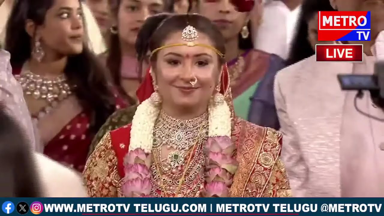 LIVE: Surya Vikramaditya Weds Sakshi | Bhatti Vikramarka Mallu - Metro TV Telugu