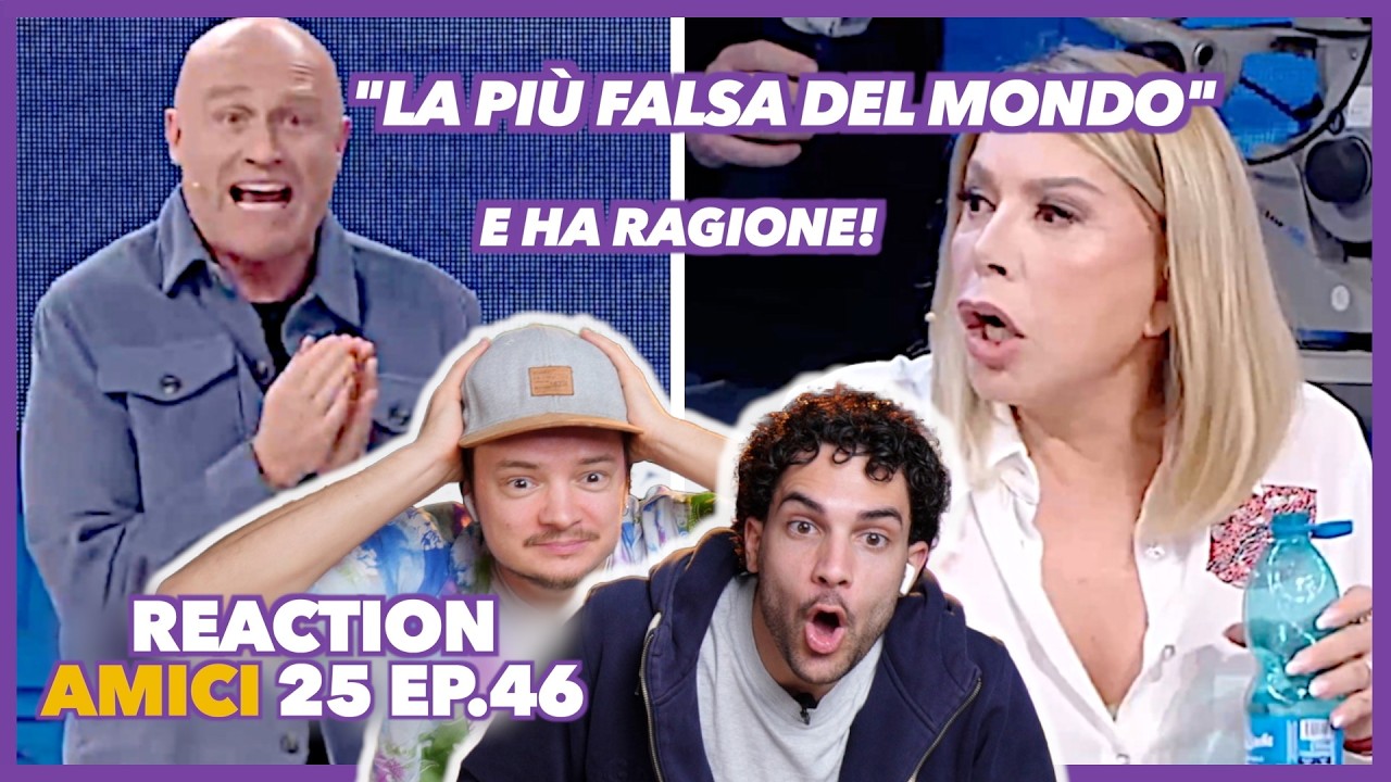 Pettinelli Bugiarda Nega i Fatti! Reaction Amici 25 ep.46