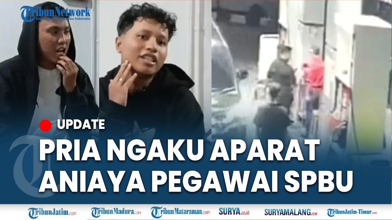 🔴PRIA NGAKU APARAT ANIAYA 3 PEGAWAI SPBU di Cipinang, Korban Alami Patah Gigi