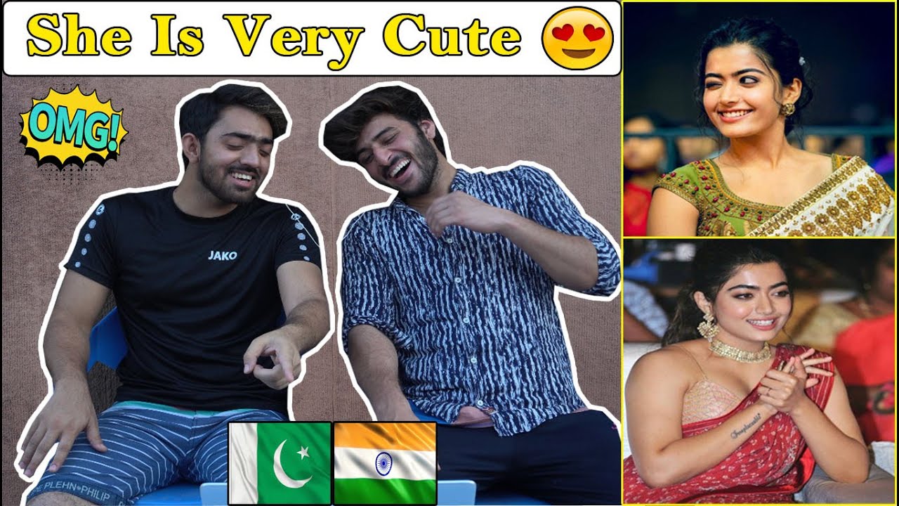 Pakistani React On Rashmika Mandanna Cute Expression | South Indian Actress | Indian National Crush