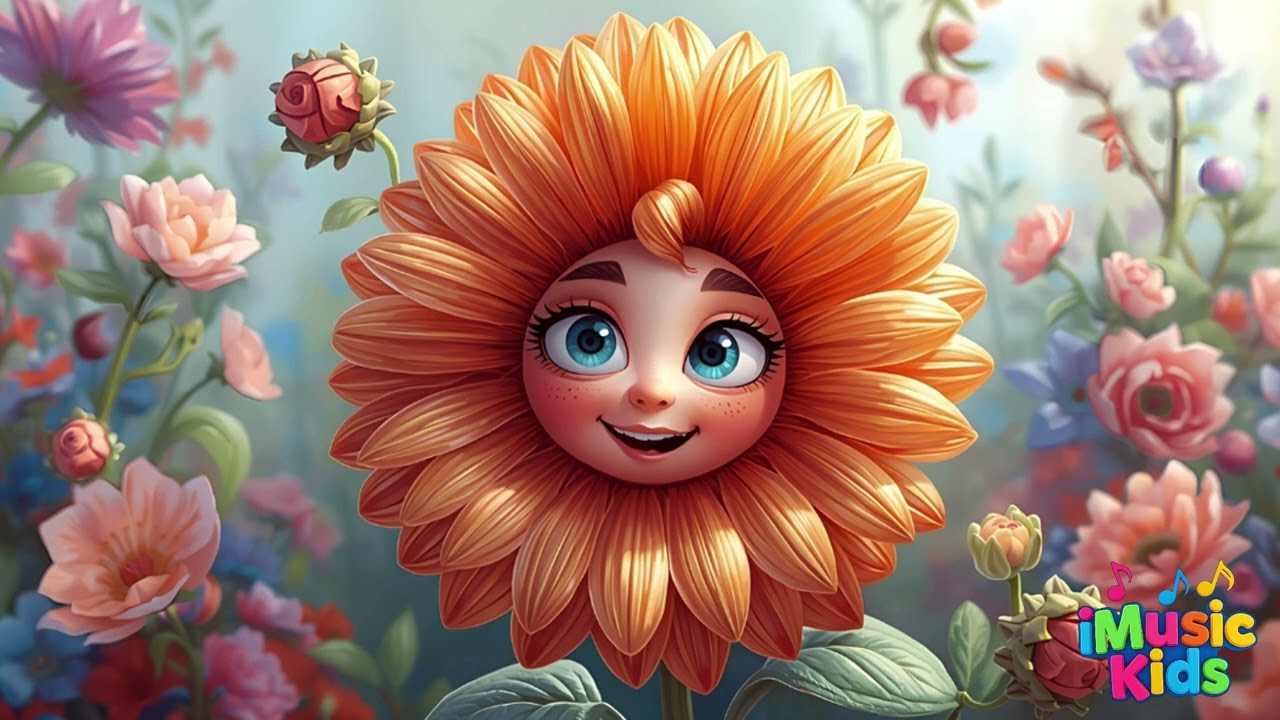 Lillie the Flower🌸 | Kids' Song About Growing