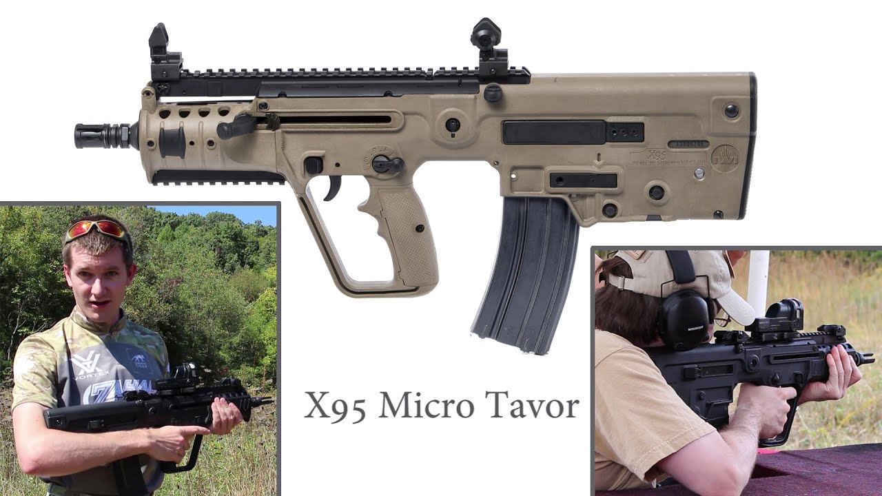IWI X95 Micro-Tavor Hands On and Impressions מיקרו תבור צה