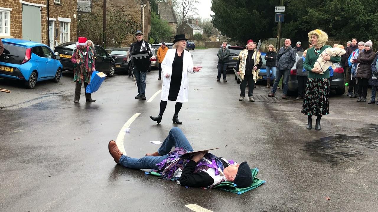The legendary Adderbury Mummers' play, Boxing Day 2021