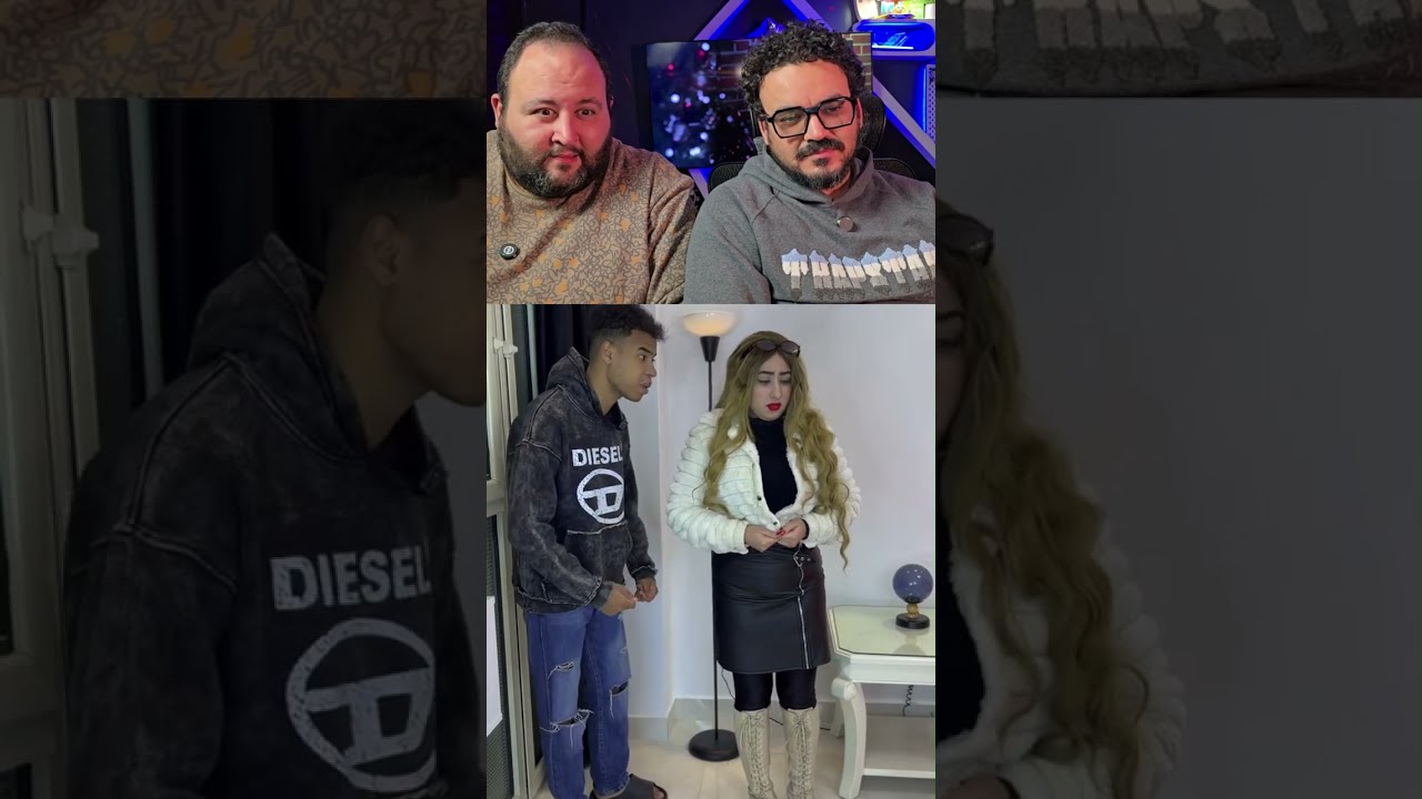 راح الشغل ومراته خانته خيانة بيضاء . #احترموا_عقولنا #ريأكت #reaction #comedy #funnyreels