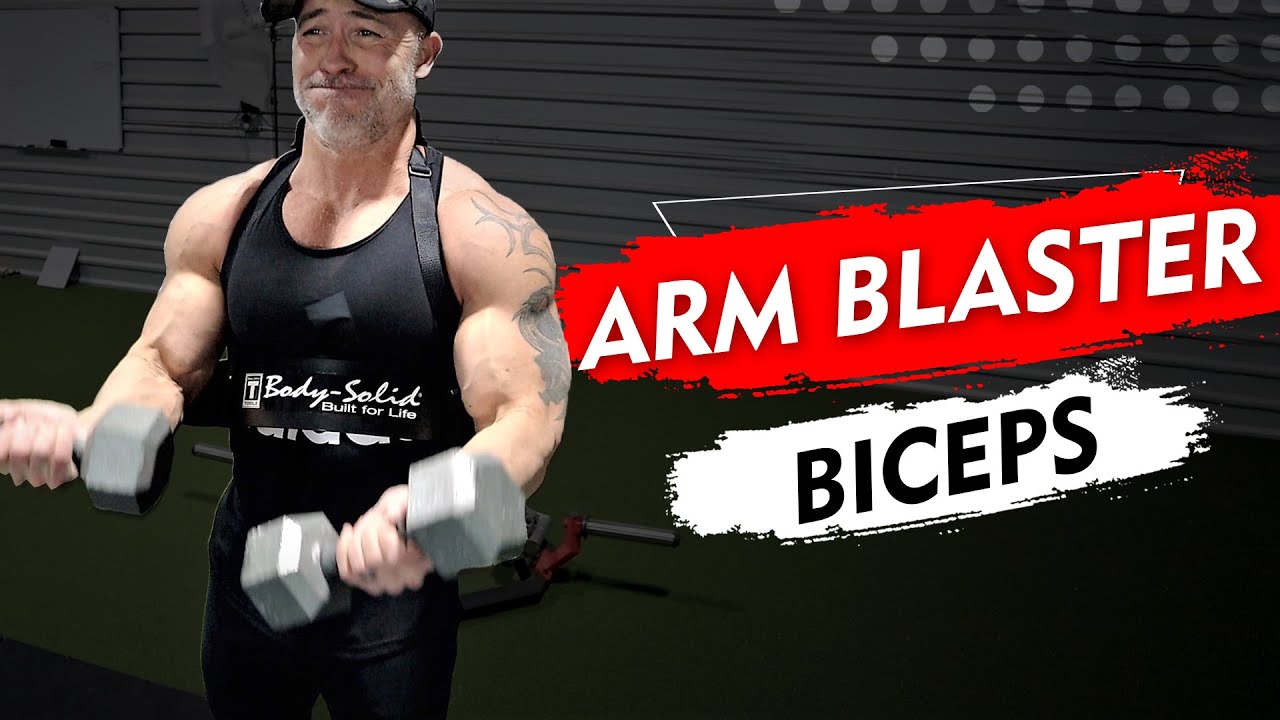 ИНТЕНСИВНАЯ тренировка бицепса Arm Blaster💪🏻СЛЕДИТЕ ЗА РУКОВОДСТВОМ